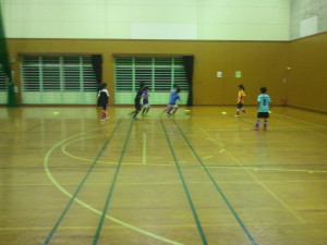 体育館練習