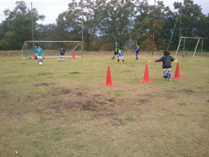 体の軸とリズム