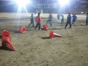 卒業式あとのドリブルクラス