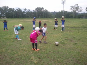 ボールを使わない練習などない